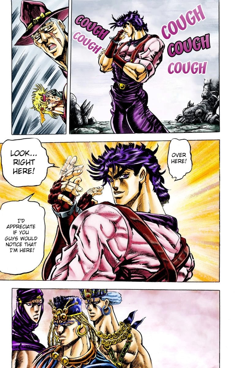 JoJo's Bizarre Adventure, Part 2: Battle Tendency