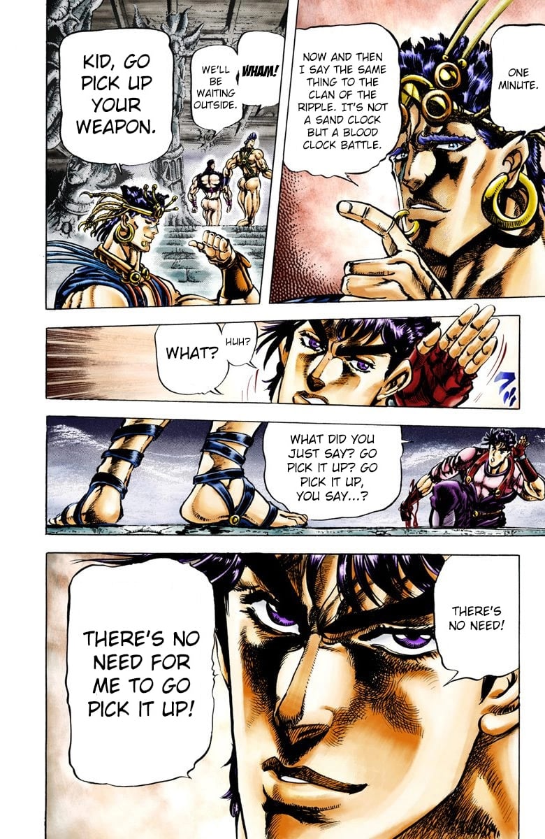 JoJo's Bizarre Adventure, Part 2: Battle Tendency