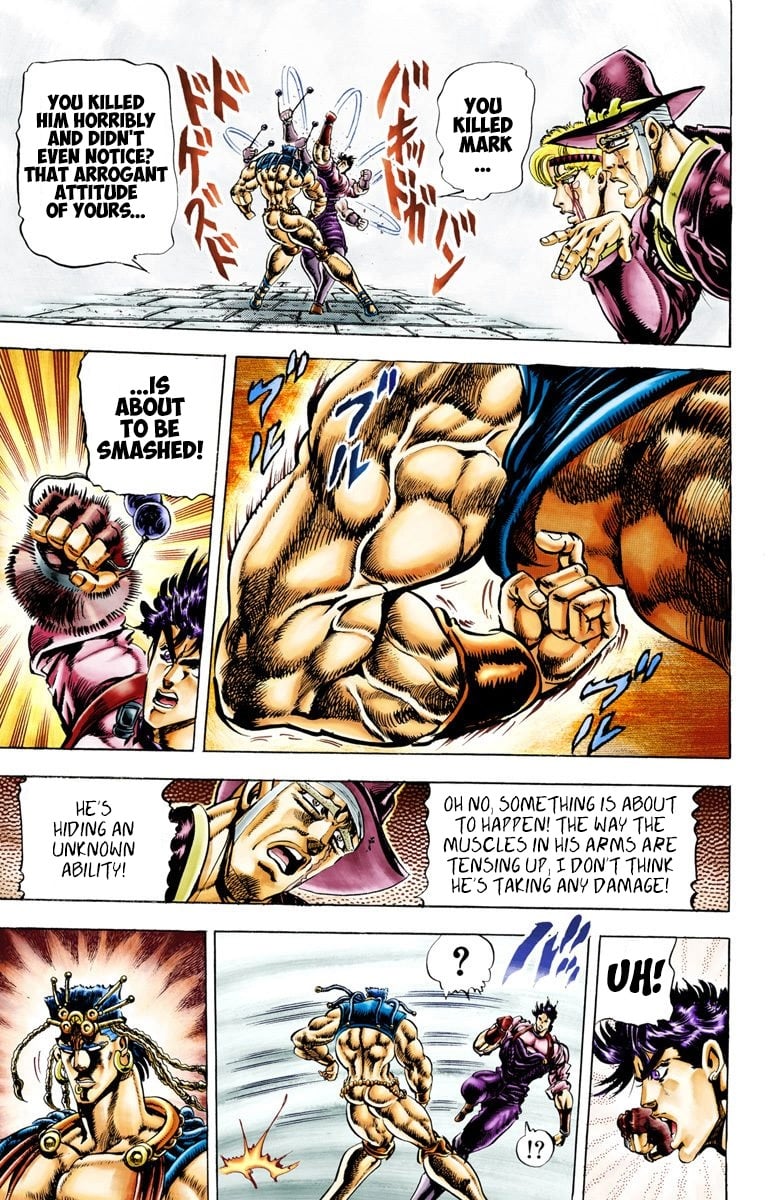 JoJo's Bizarre Adventure, Part 2: Battle Tendency