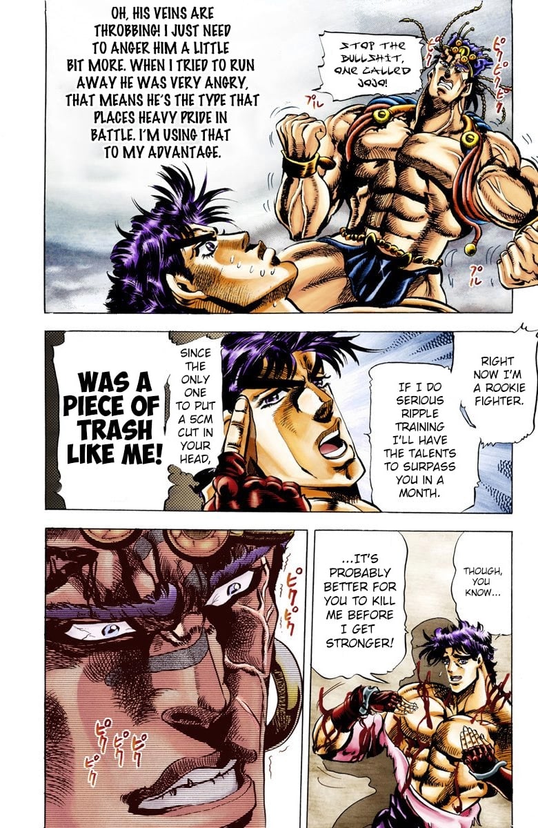 JoJo's Bizarre Adventure, Part 2: Battle Tendency