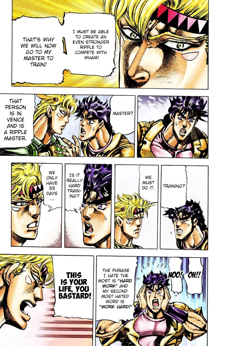 JoJo's Bizarre Adventure, Part 2: Battle Tendency