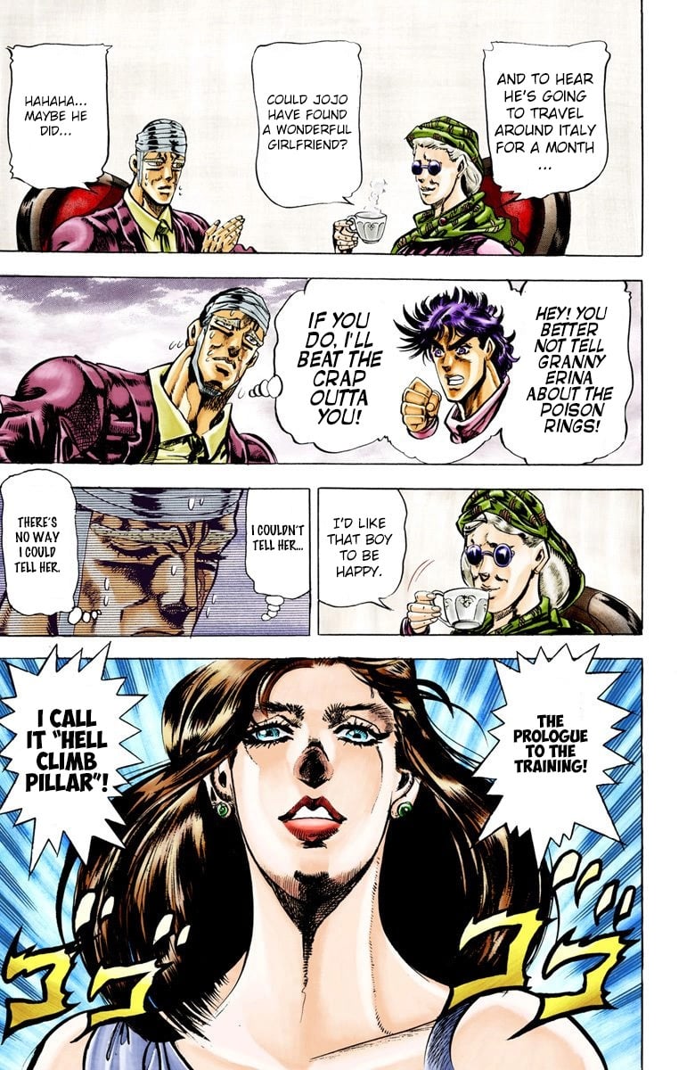 JoJo's Bizarre Adventure, Part 2: Battle Tendency
