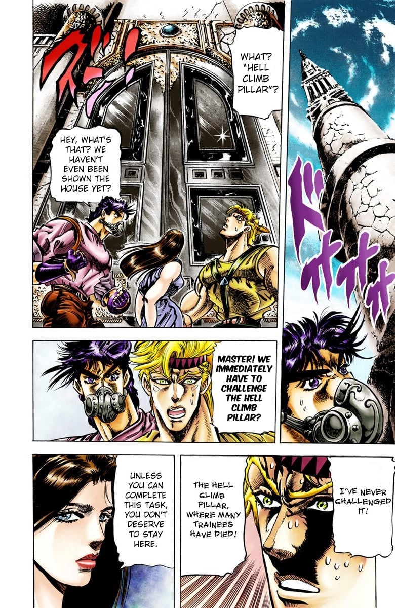 JoJo's Bizarre Adventure, Part 2: Battle Tendency