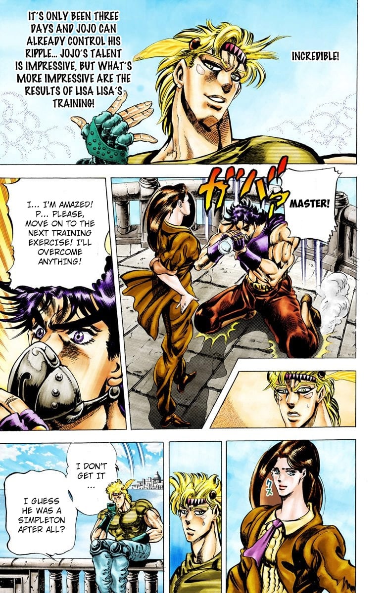 JoJo's Bizarre Adventure, Part 2: Battle Tendency