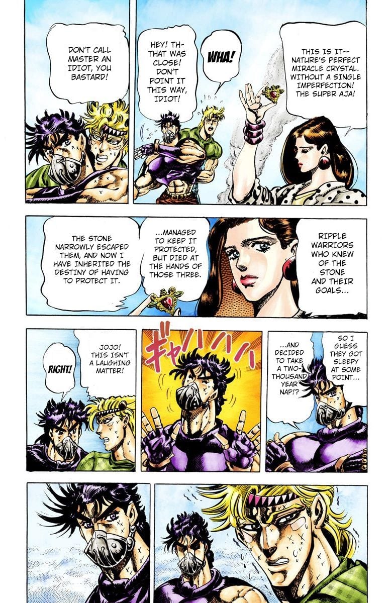 JoJo's Bizarre Adventure, Part 2: Battle Tendency
