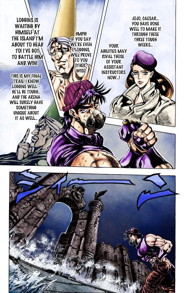 JoJo's Bizarre Adventure, Part 2: Battle Tendency