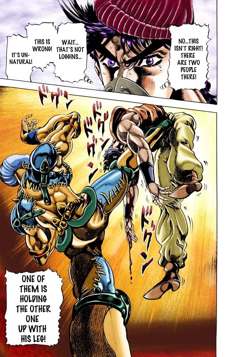 JoJo's Bizarre Adventure, Part 2: Battle Tendency