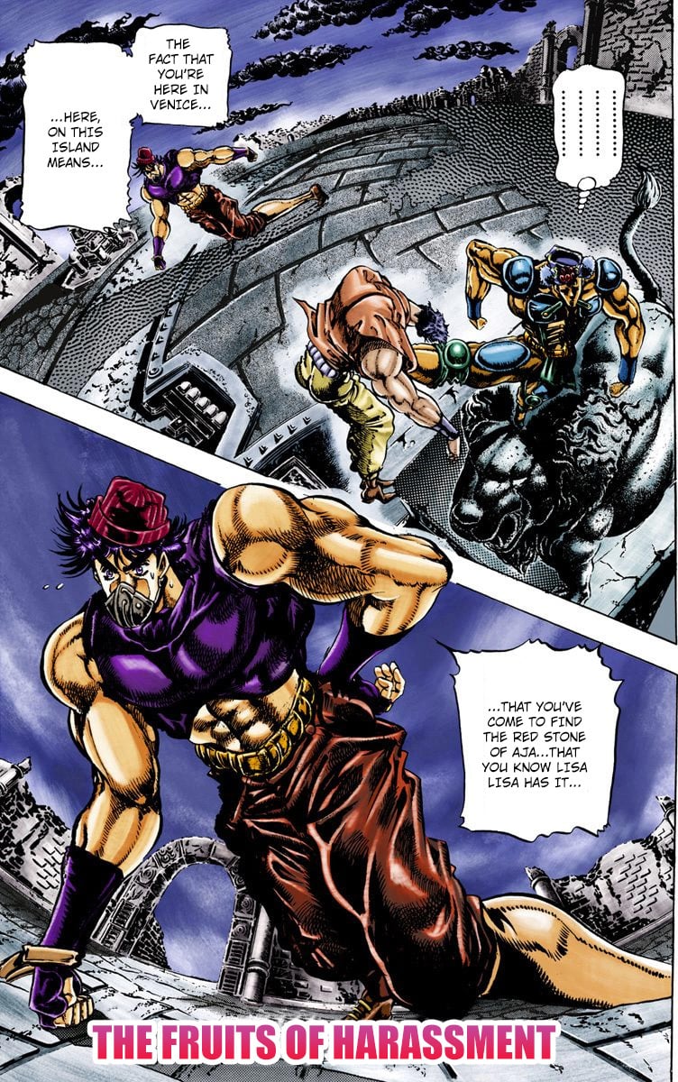 JoJo's Bizarre Adventure, Part 2: Battle Tendency