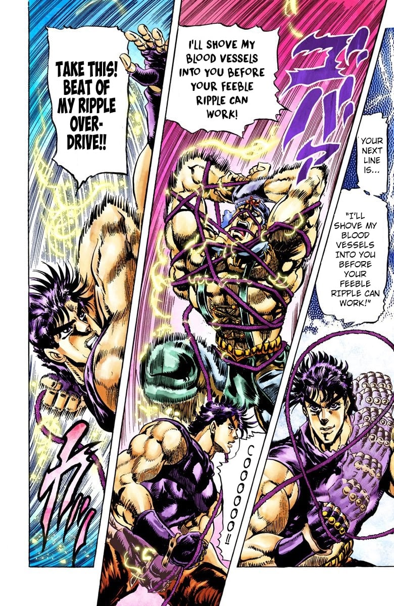 JoJo's Bizarre Adventure, Part 2: Battle Tendency