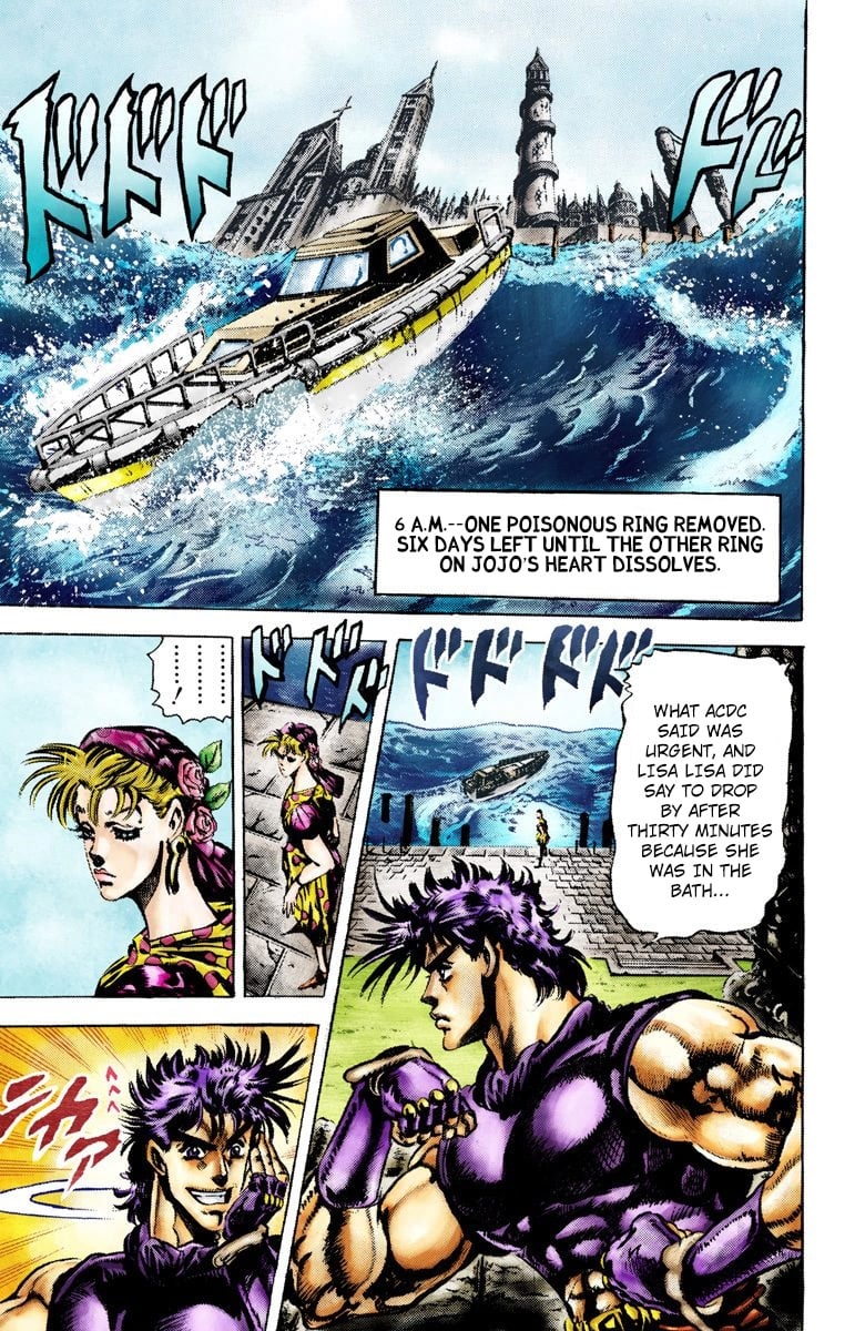 JoJo's Bizarre Adventure, Part 2: Battle Tendency