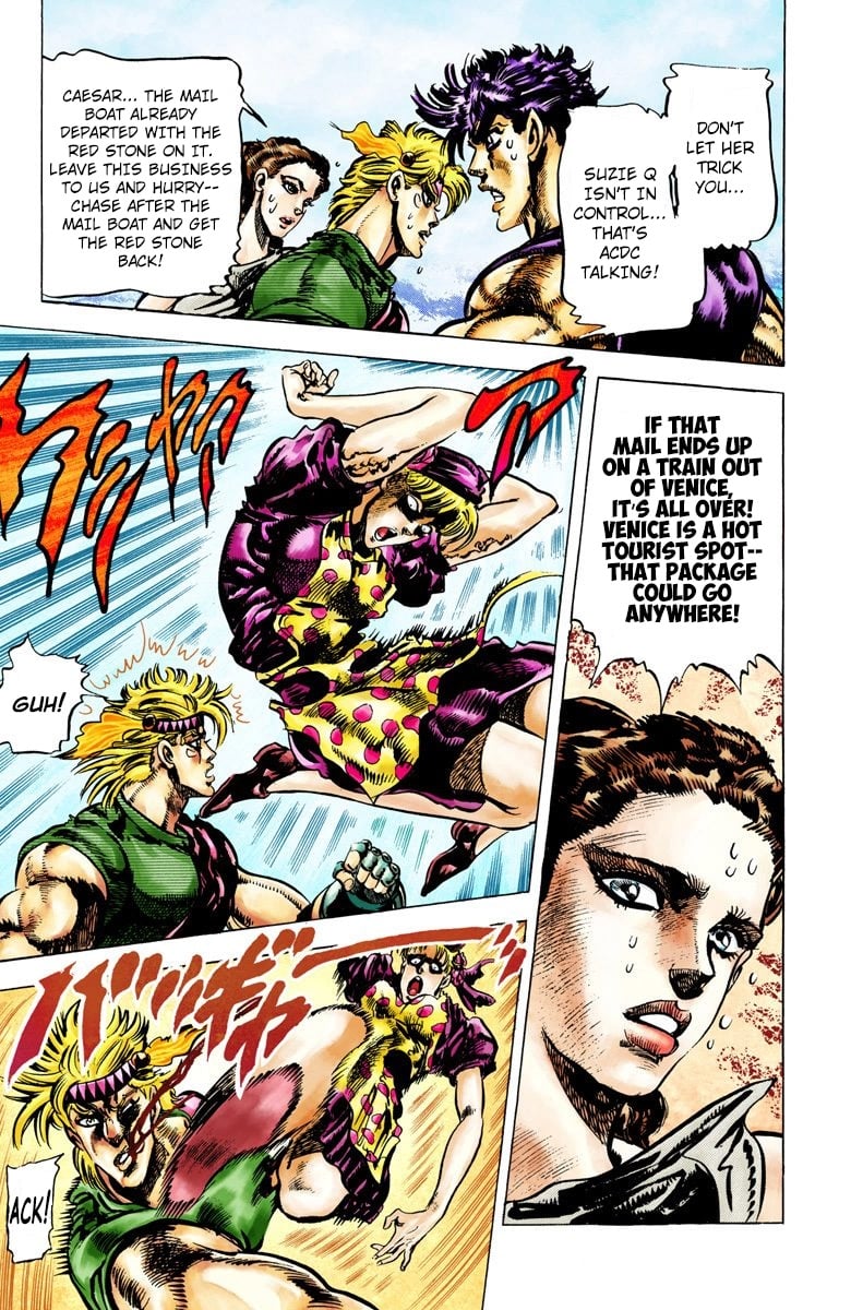 JoJo's Bizarre Adventure, Part 2: Battle Tendency