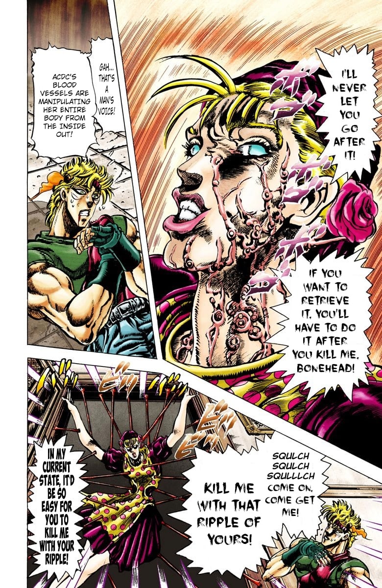 JoJo's Bizarre Adventure, Part 2: Battle Tendency