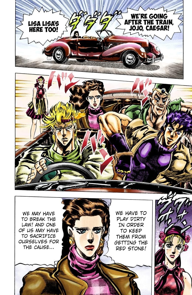 JoJo's Bizarre Adventure, Part 2: Battle Tendency