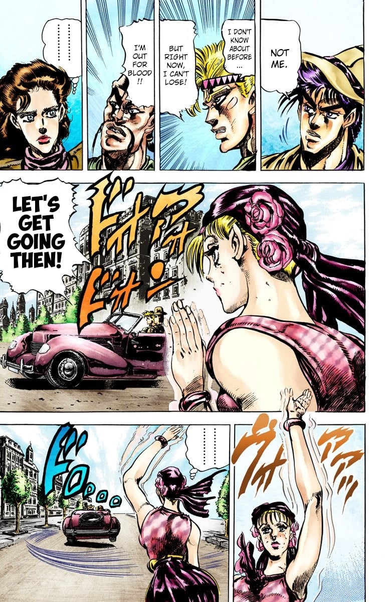 JoJo's Bizarre Adventure, Part 2: Battle Tendency