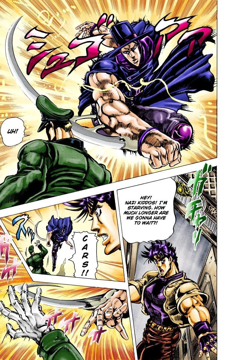 JoJo's Bizarre Adventure, Part 2: Battle Tendency