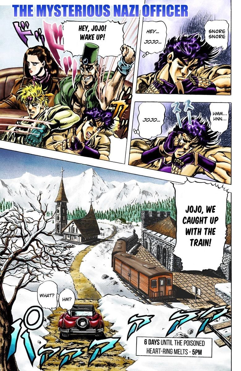 JoJo's Bizarre Adventure, Part 2: Battle Tendency