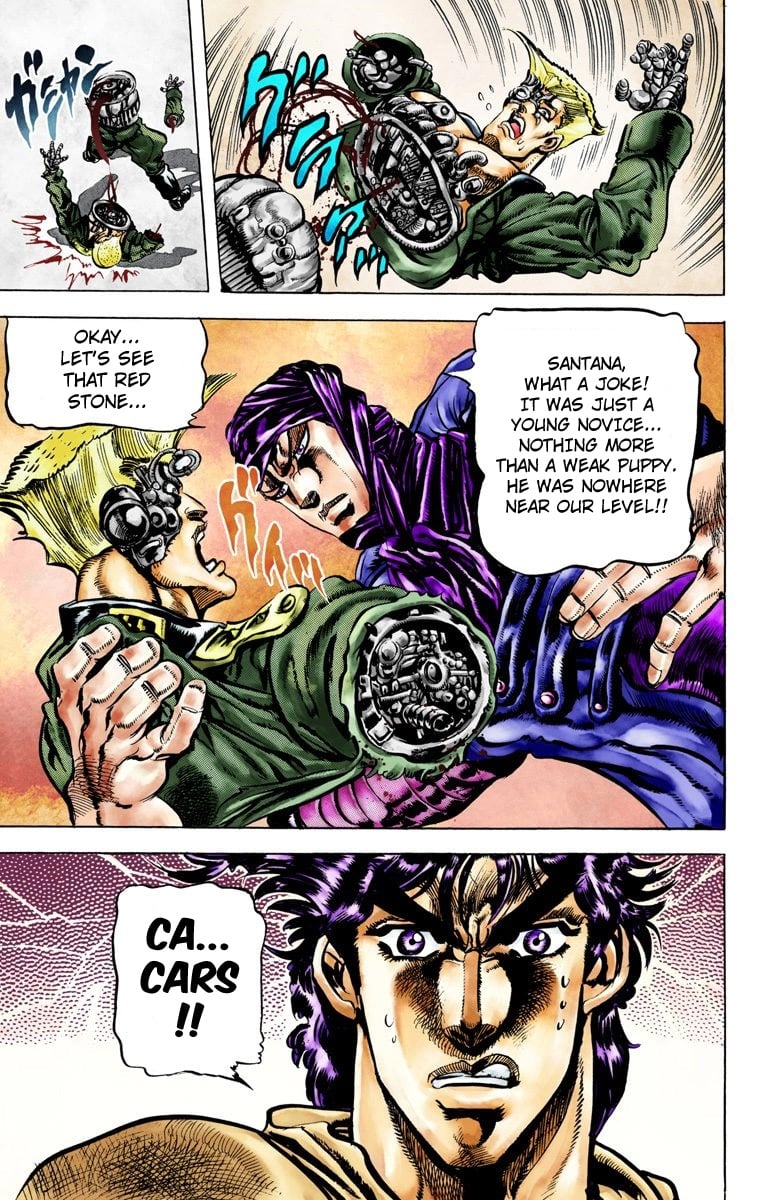 JoJo's Bizarre Adventure, Part 2: Battle Tendency