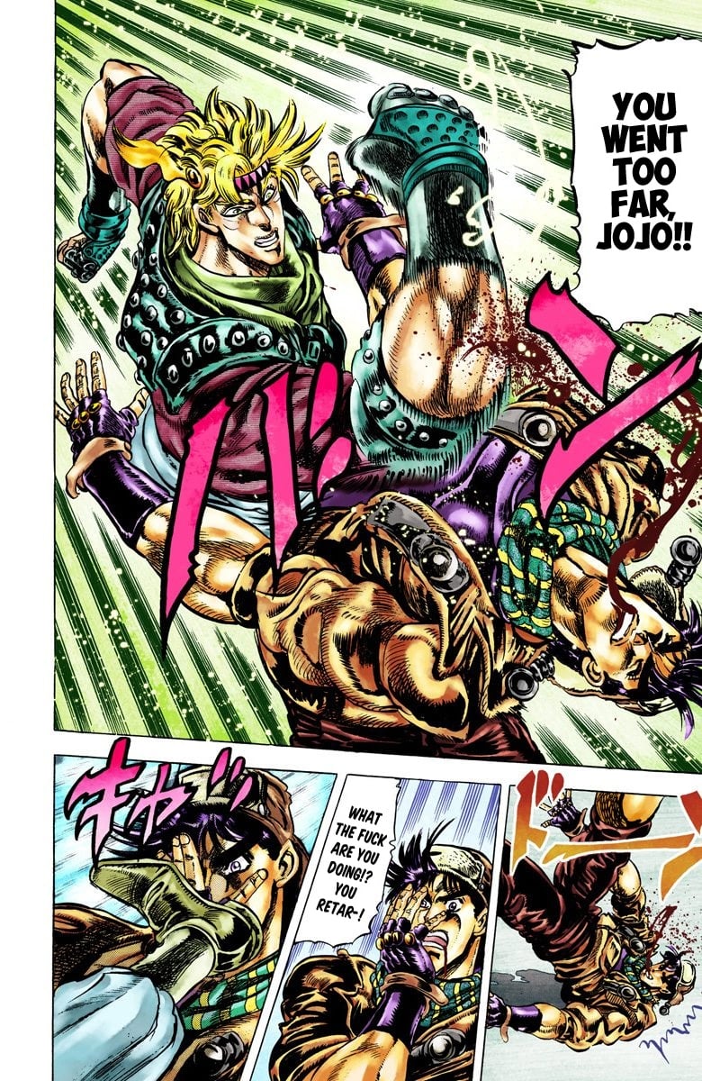 JoJo's Bizarre Adventure, Part 2: Battle Tendency