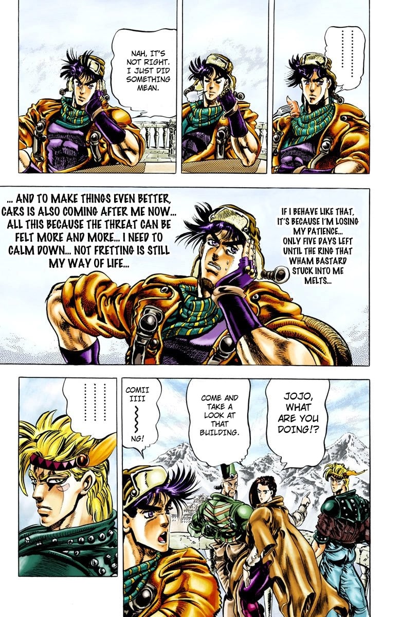 JoJo's Bizarre Adventure, Part 2: Battle Tendency