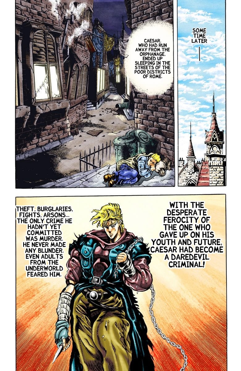 JoJo's Bizarre Adventure, Part 2: Battle Tendency