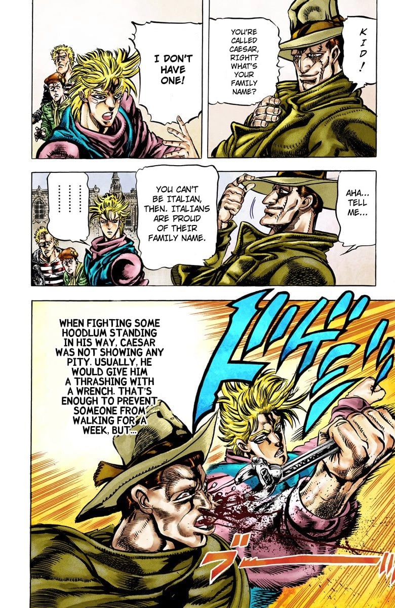 JoJo's Bizarre Adventure, Part 2: Battle Tendency