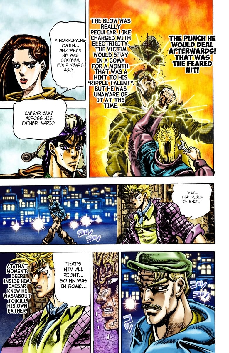 JoJo's Bizarre Adventure, Part 2: Battle Tendency