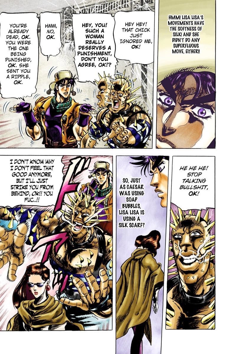 JoJo's Bizarre Adventure, Part 2: Battle Tendency