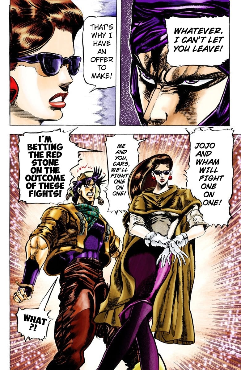 JoJo's Bizarre Adventure, Part 2: Battle Tendency