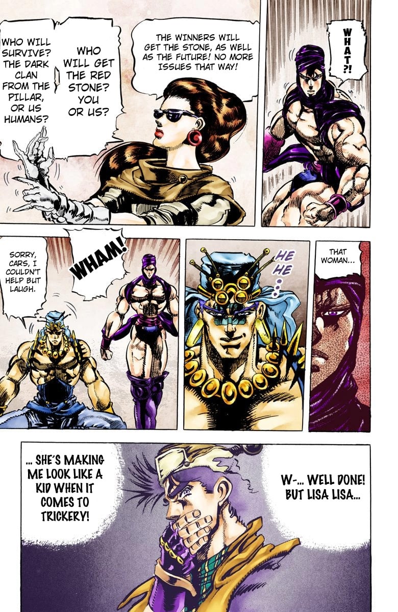 JoJo's Bizarre Adventure, Part 2: Battle Tendency