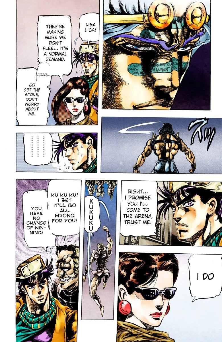 JoJo's Bizarre Adventure, Part 2: Battle Tendency