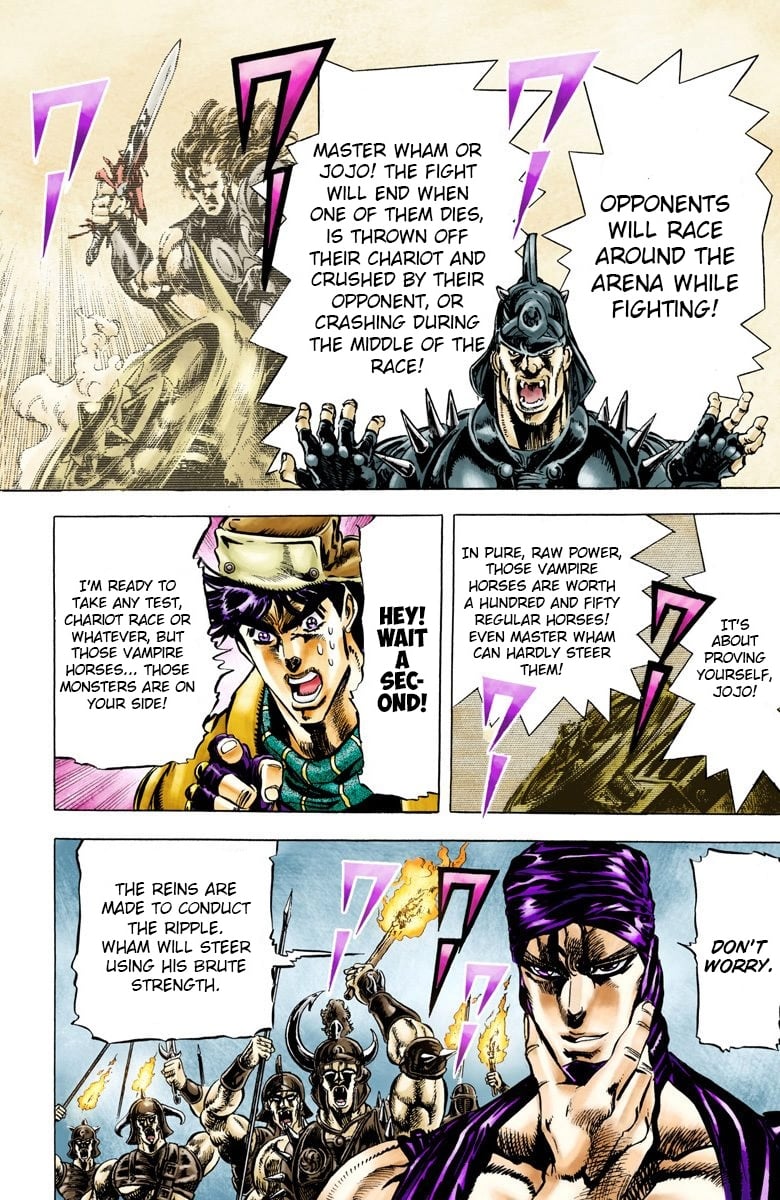 JoJo's Bizarre Adventure, Part 2: Battle Tendency