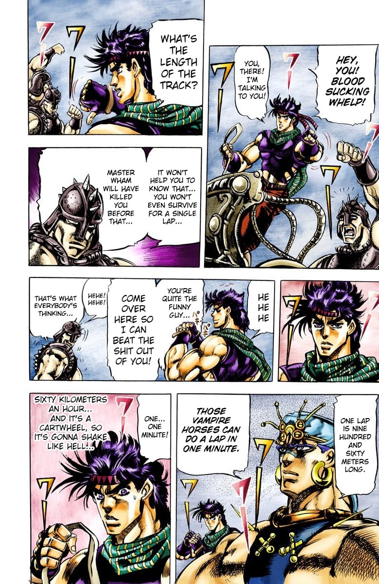 JoJo's Bizarre Adventure, Part 2: Battle Tendency