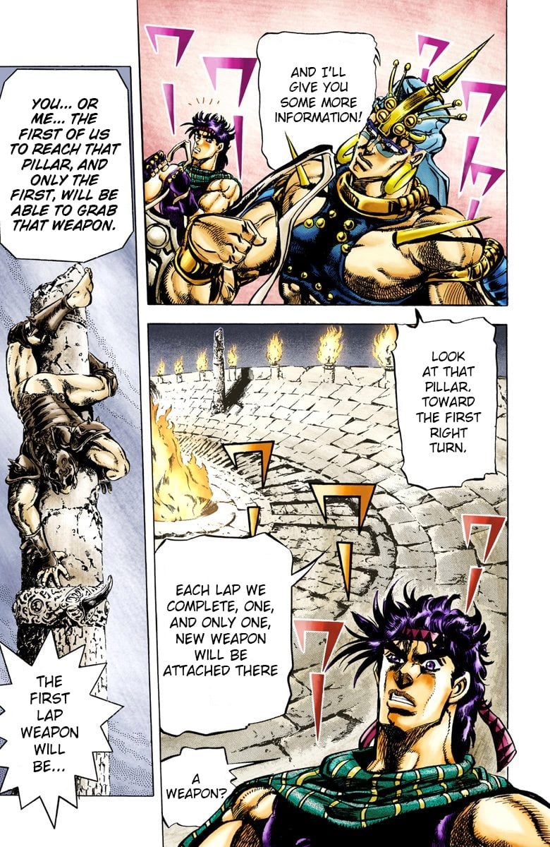 JoJo's Bizarre Adventure, Part 2: Battle Tendency