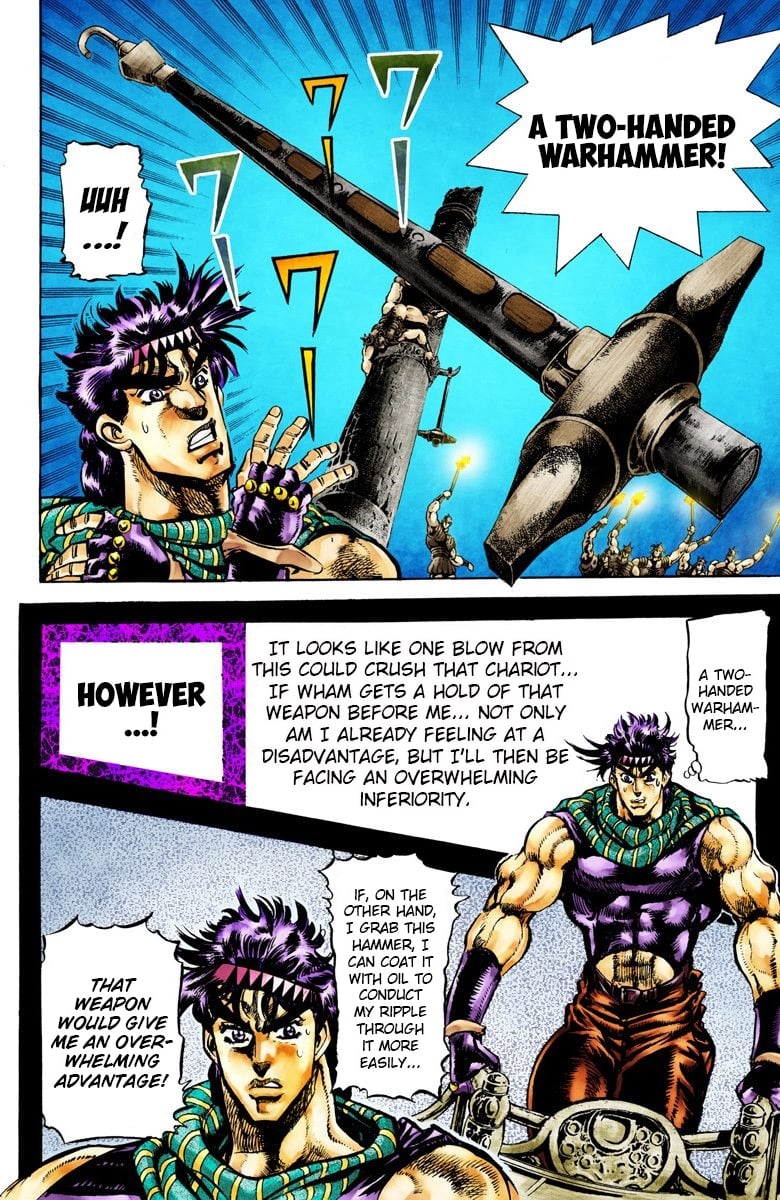 JoJo's Bizarre Adventure, Part 2: Battle Tendency