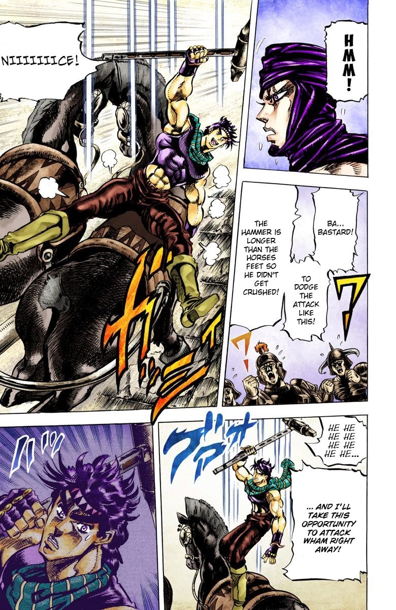 JoJo's Bizarre Adventure, Part 2: Battle Tendency