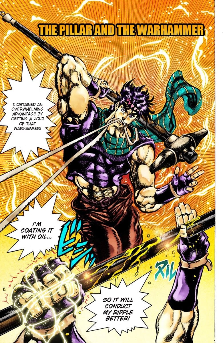 JoJo's Bizarre Adventure, Part 2: Battle Tendency