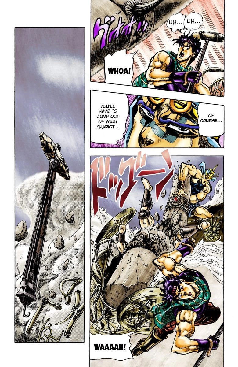 JoJo's Bizarre Adventure, Part 2: Battle Tendency