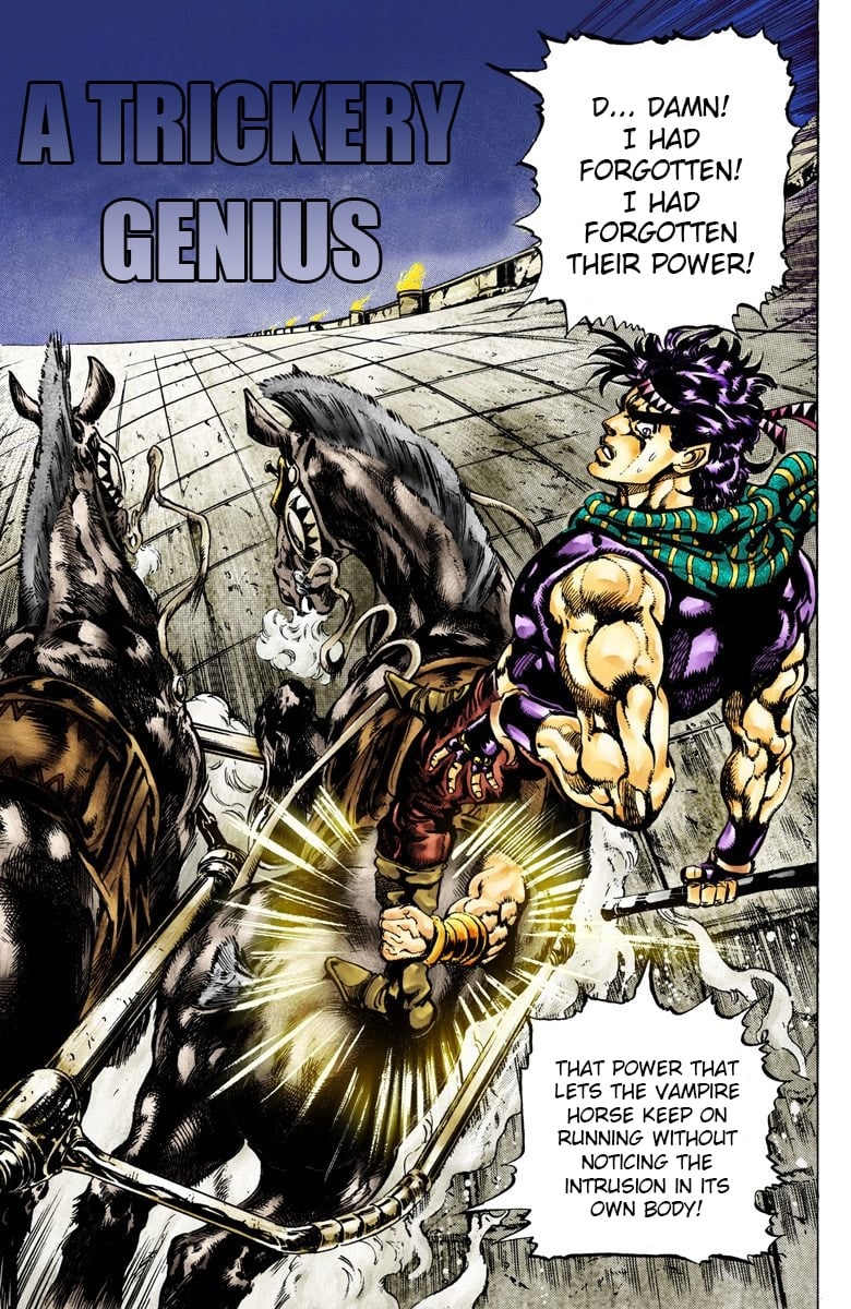 JoJo's Bizarre Adventure, Part 2: Battle Tendency