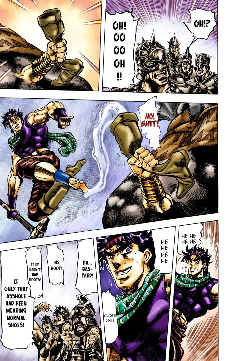 JoJo's Bizarre Adventure, Part 2: Battle Tendency