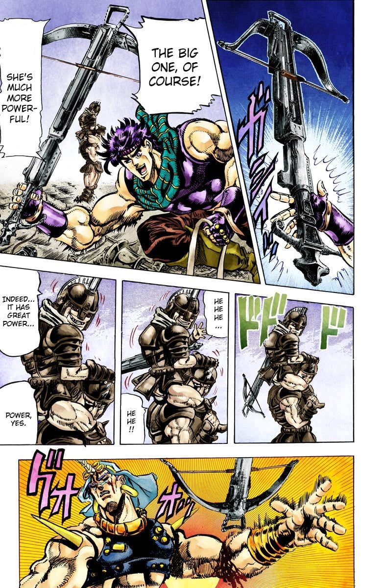 JoJo's Bizarre Adventure, Part 2: Battle Tendency