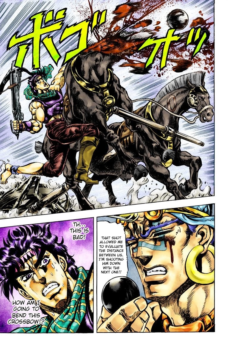 JoJo's Bizarre Adventure, Part 2: Battle Tendency