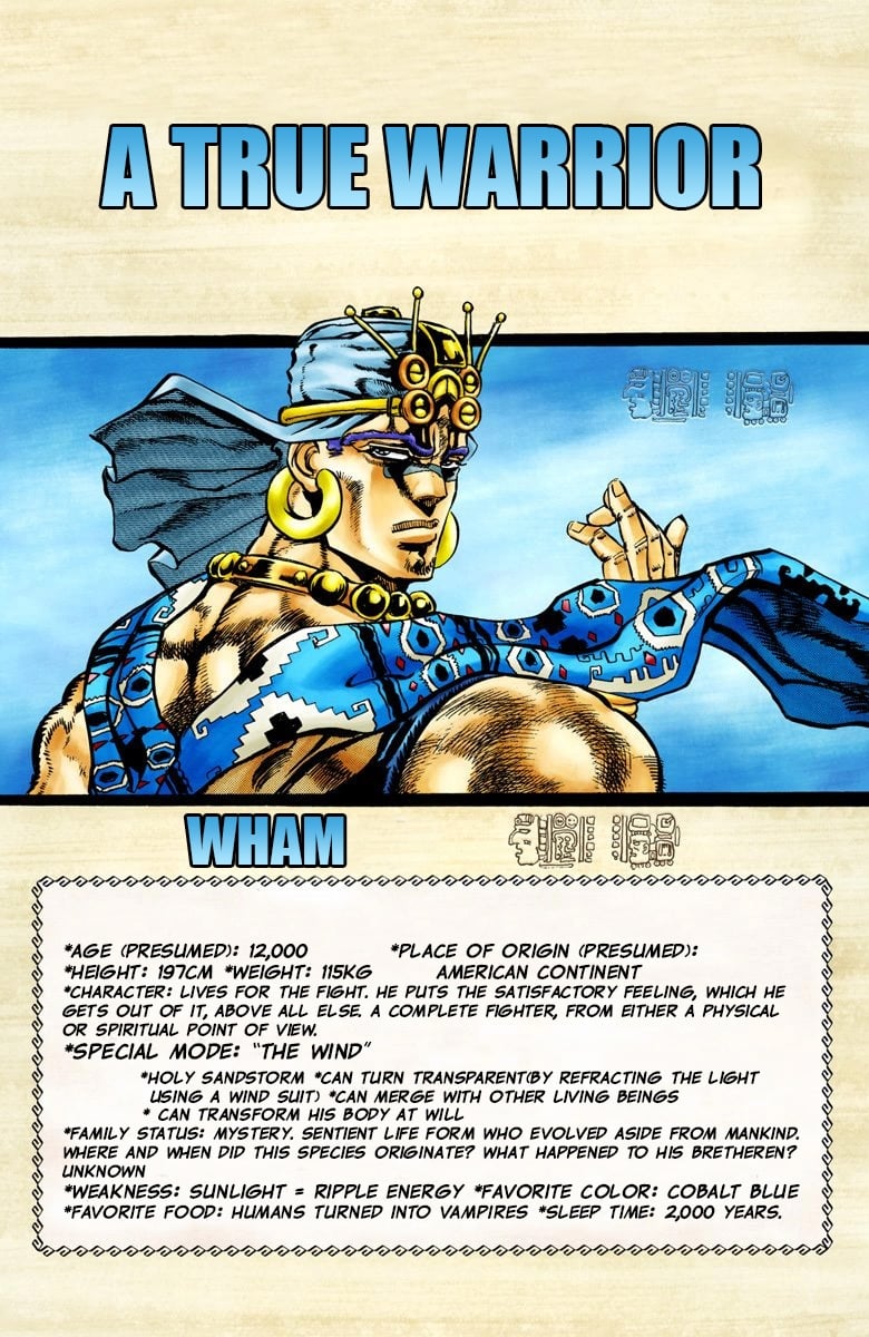 JoJo's Bizarre Adventure, Part 2: Battle Tendency