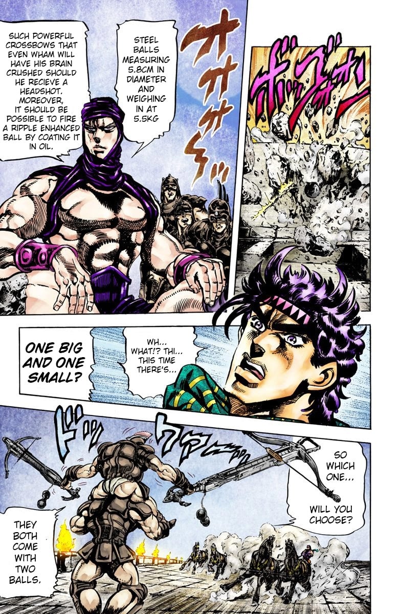 JoJo's Bizarre Adventure, Part 2: Battle Tendency