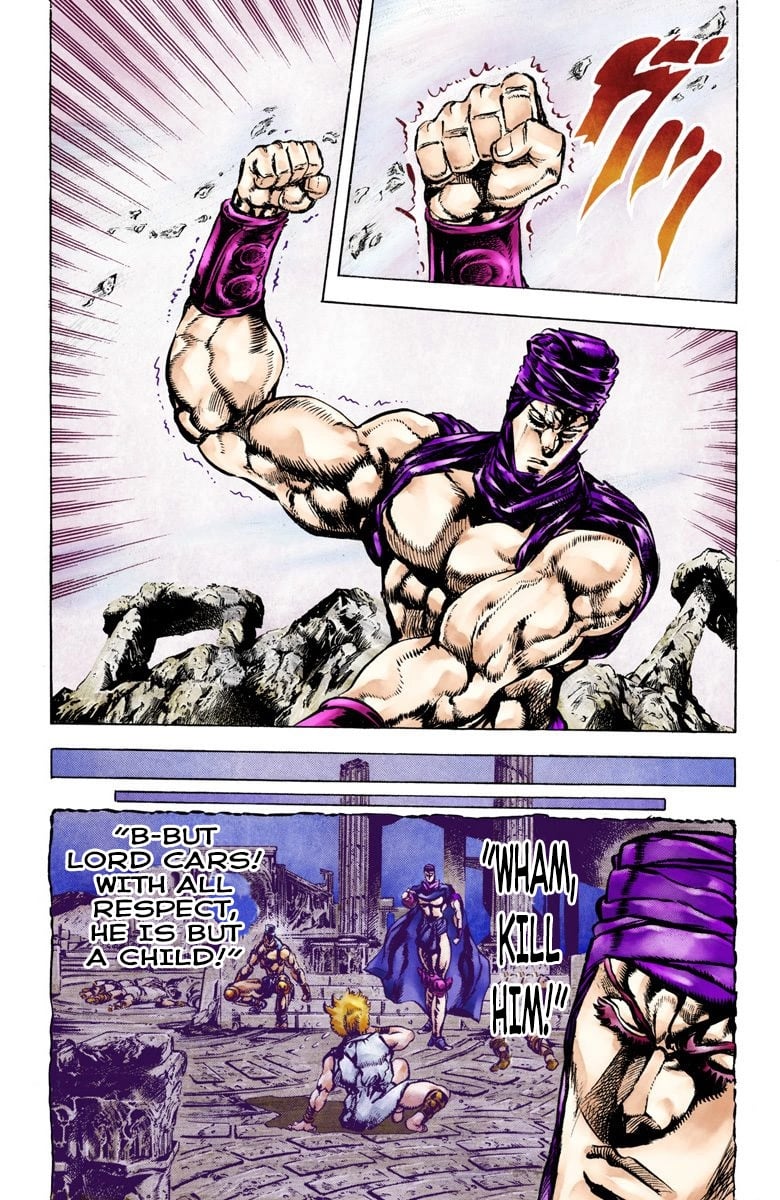 JoJo's Bizarre Adventure, Part 2: Battle Tendency