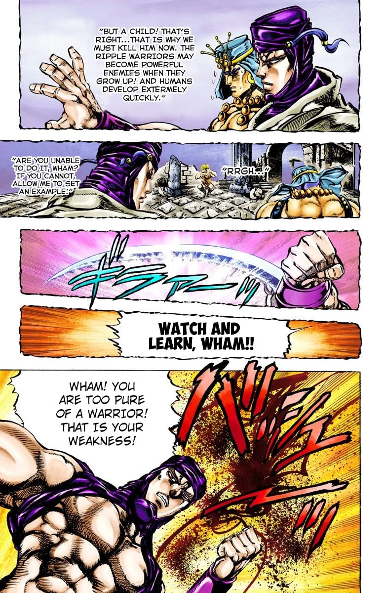 JoJo's Bizarre Adventure, Part 2: Battle Tendency