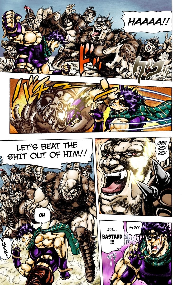 JoJo's Bizarre Adventure, Part 2: Battle Tendency