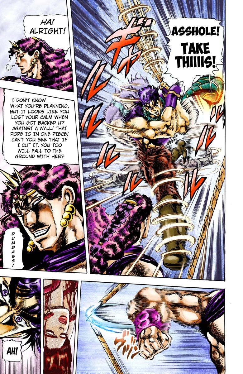 JoJo's Bizarre Adventure, Part 2: Battle Tendency