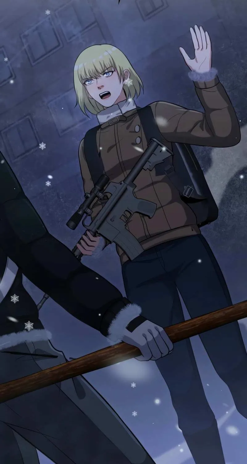 Office Worker in the Ice Age Apocalypse