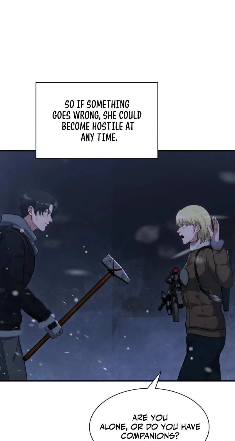 Office Worker in the Ice Age Apocalypse