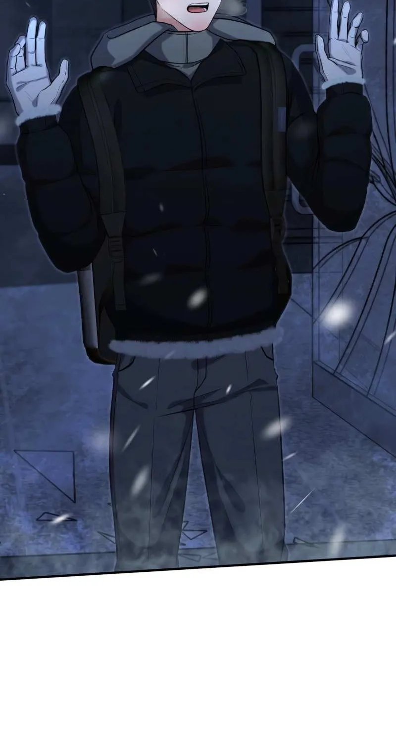 Office Worker in the Ice Age Apocalypse